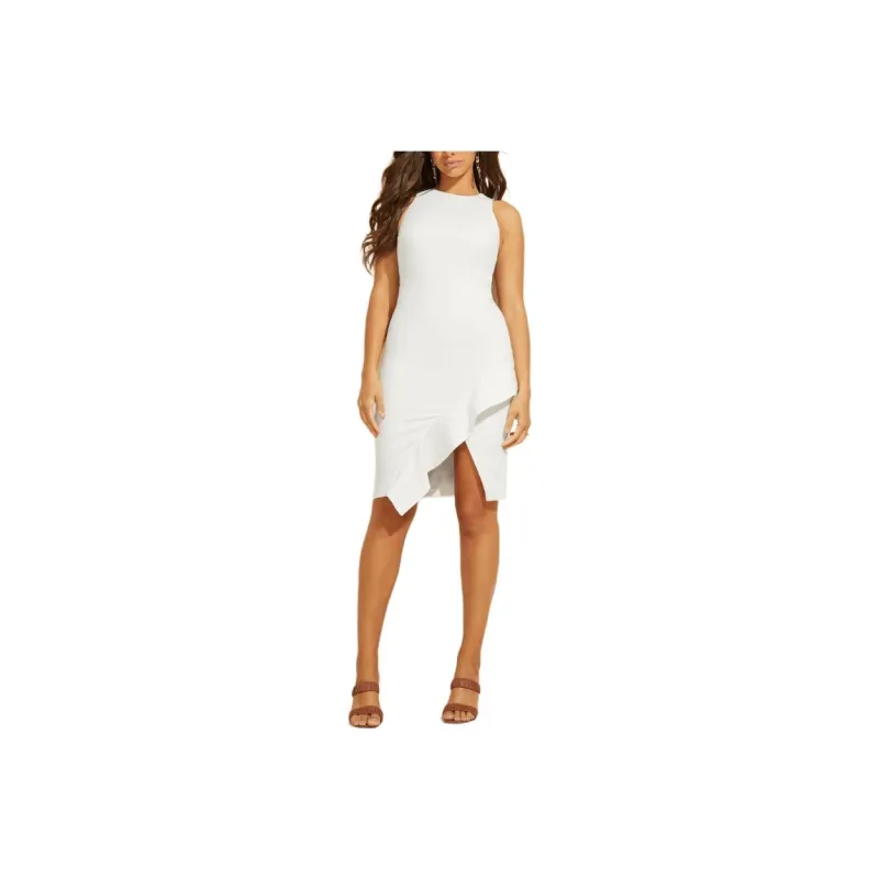 GUESS Pasha Dress Sleeveless Dress Women's White-0