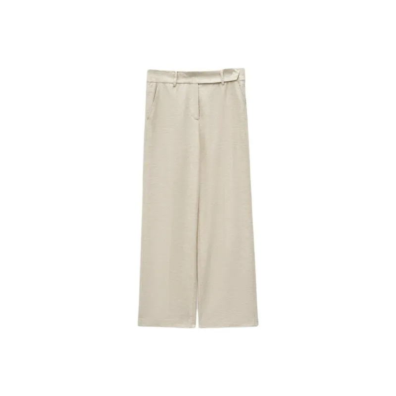 INSUN Suit Trousers Women's Light Khaki-0