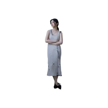 BLUEerror Sleeveless Dress Women's Coconut Ash