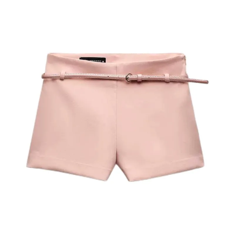 ZARA Casual Shorts Women's Pink-0