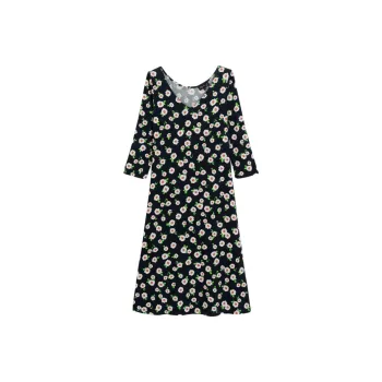 Agnes B. Long-Sleeved Dresses Women's Marine Blue
