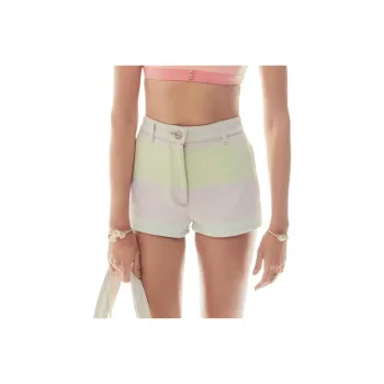 CHANEL 24 New Spring And Summer Arrivals Casual Shorts Women's Light Pink Red