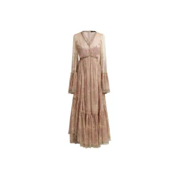 ETRO Floral Printed Ruffled Dress