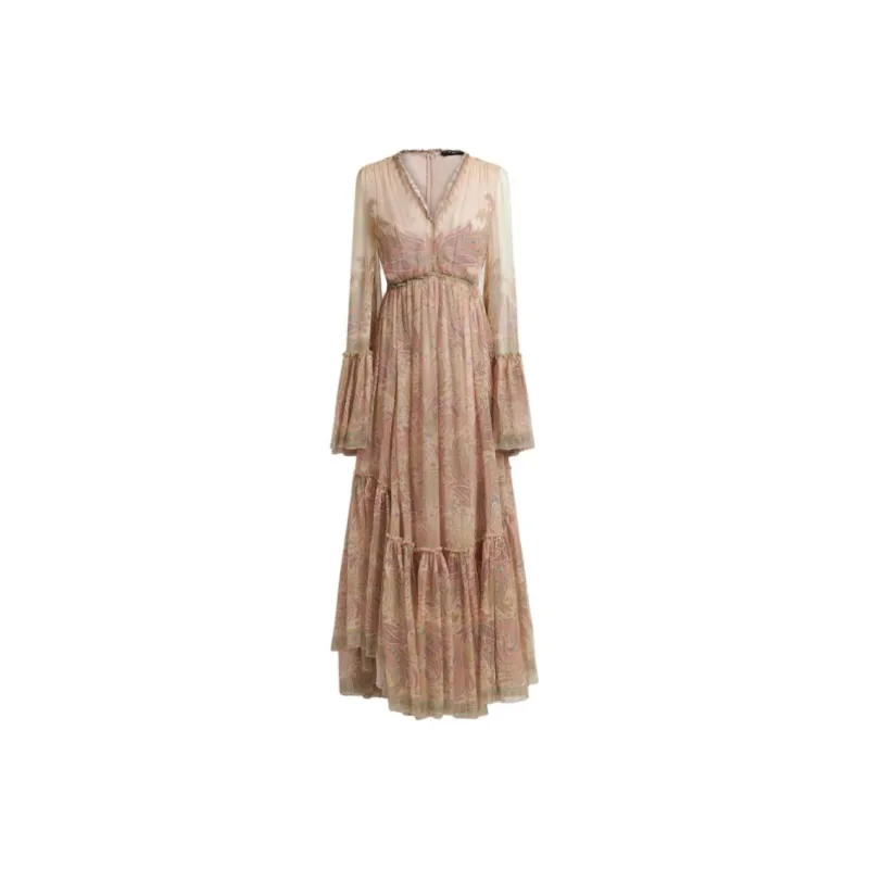 ETRO Floral Printed Ruffled Dress-0