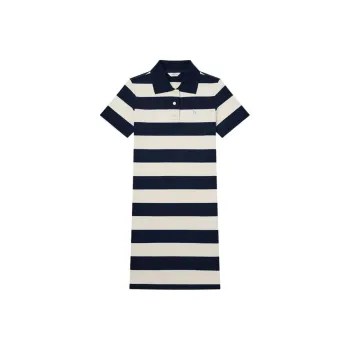 HAZZYS Short Sleeved Dress Women's Navy Blue