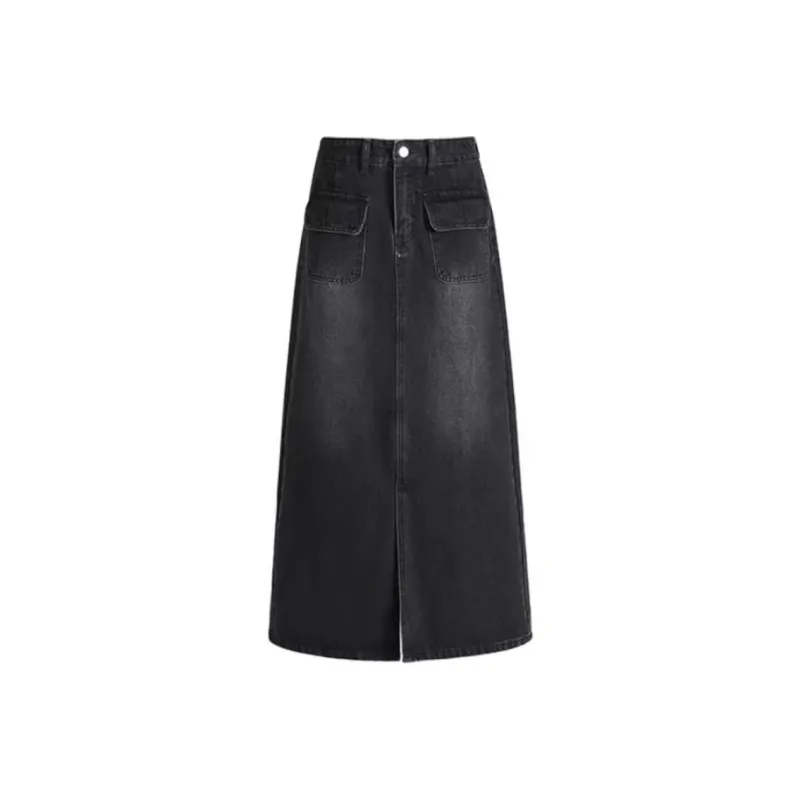 SONGS ALONG Denim Long Skirts Women's-0