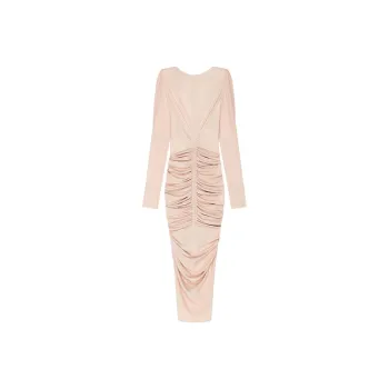GIVENCHY FW23 Long-Sleeved Dresses Women's Pink Umber