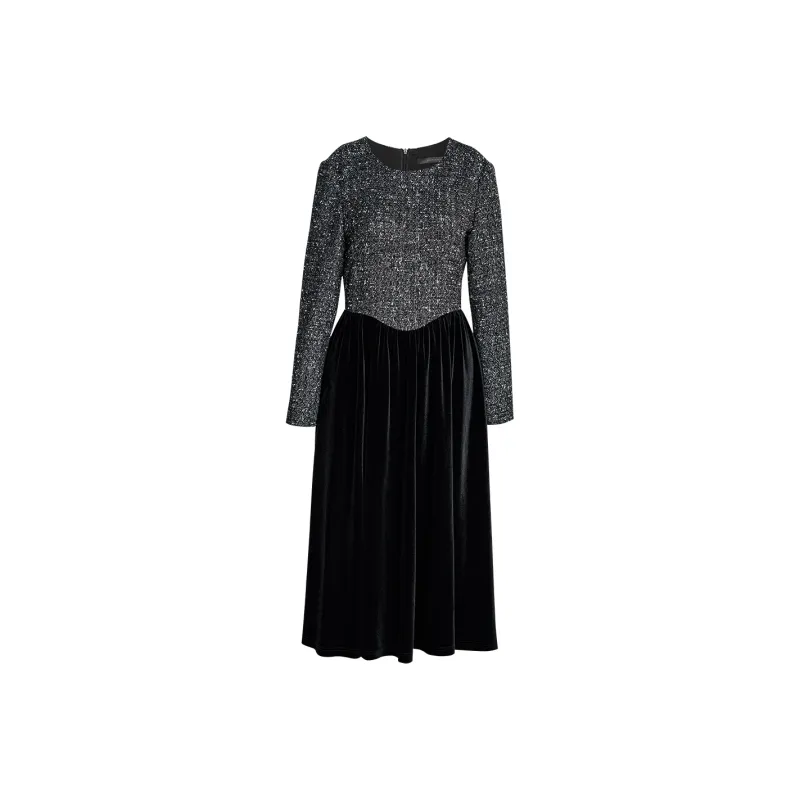 ROEYSHOUSE Long Sleeved Dresses Women's Black-0