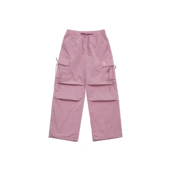 MLB Boston Red Sox Basic Collection SSS25 Cargo Pants Women's Heather Gray Purple