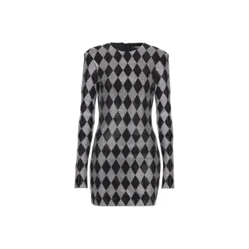 BALMAIN Crystal embellished Minidress