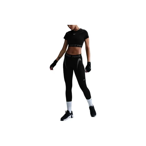 Nike Pro Women's Mid Rise 7/8 Graphic Leggings