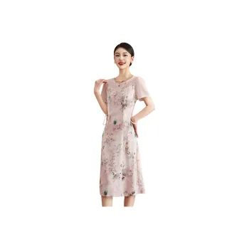 Mylan Short Sleeved Dress Women's Pink