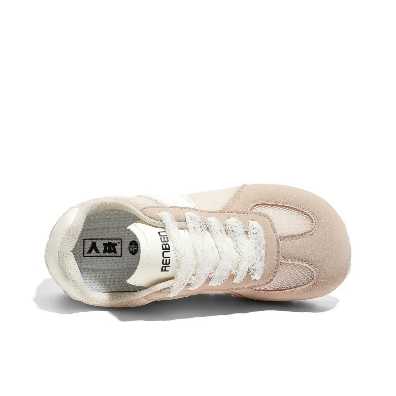 RENBEN Anti Slip Wear Resistant Low Top Skateboard Shoes Women's-4