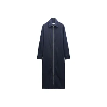 ZARA Long Sleeved Dresses Women's Blue