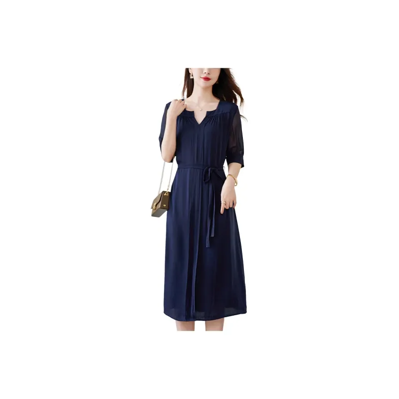To The West Short Sleeved Dresses Women's-0