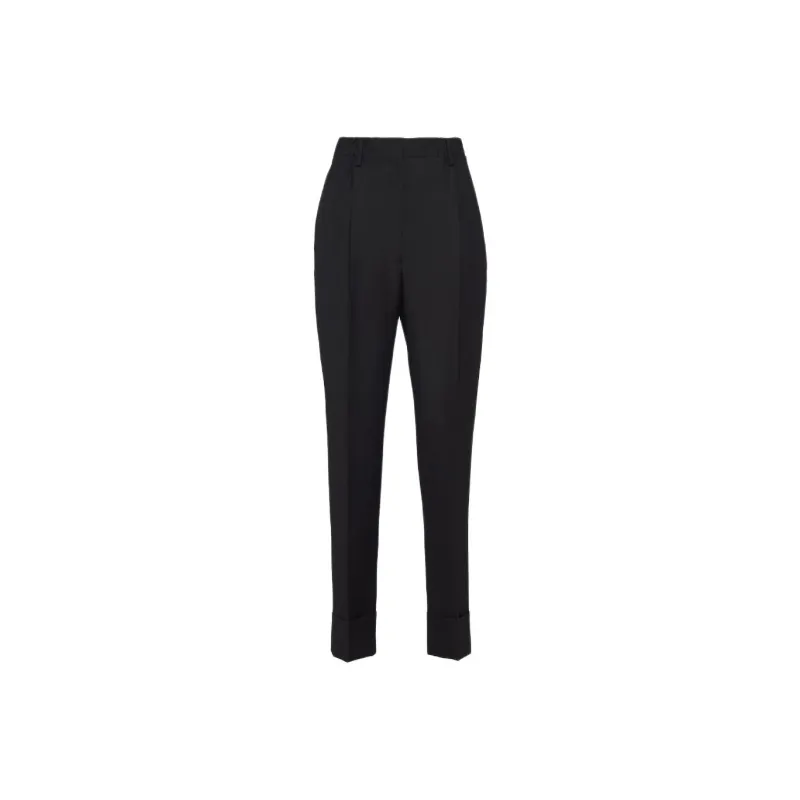 PRADA SS24 Suit Trouser Women's Black-0