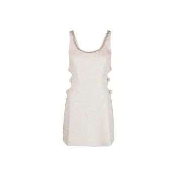 Self portrait Diamanté trim Mini Dress