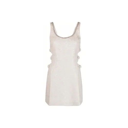 Self portrait Diamanté trim Mini Dress