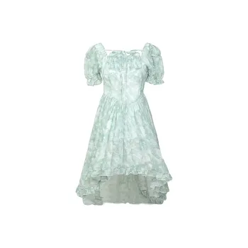 JOSR Short Sleeved Dresses Women's Green