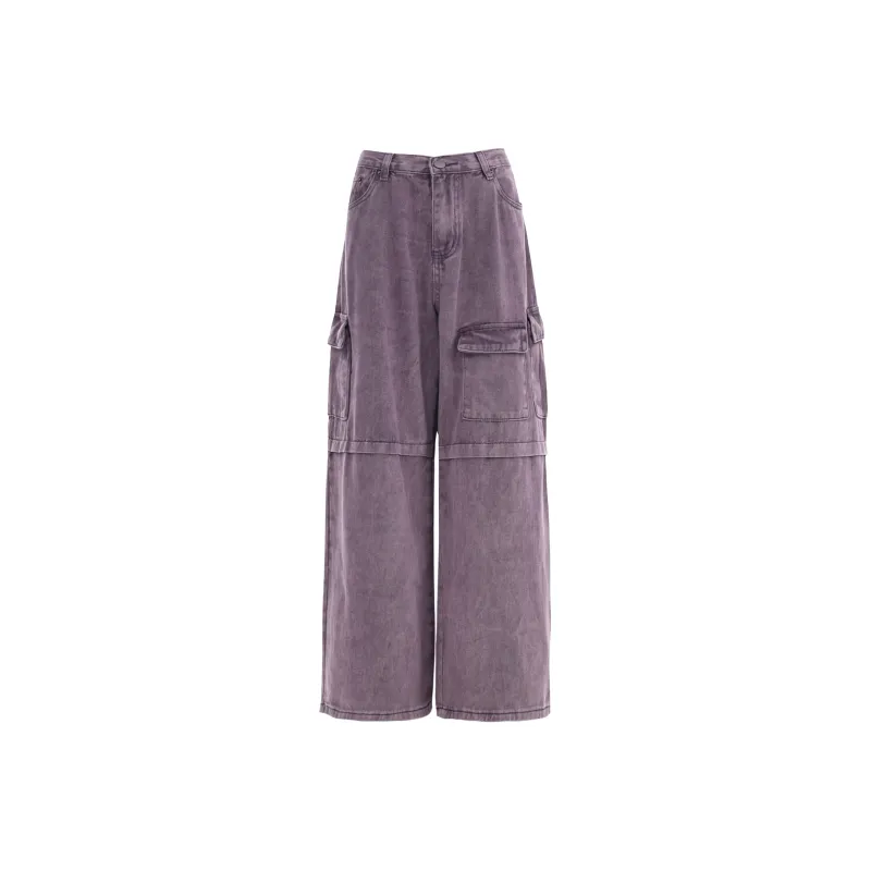 Wen Shan Jeans Women's Sweet Potato Purple-5