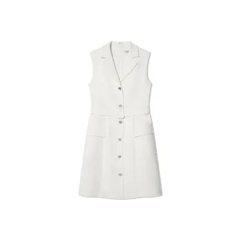COVERINS Sleeveless Dress Women's White