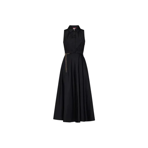 MaxMara Studio Sleeveless Dress Women's Black