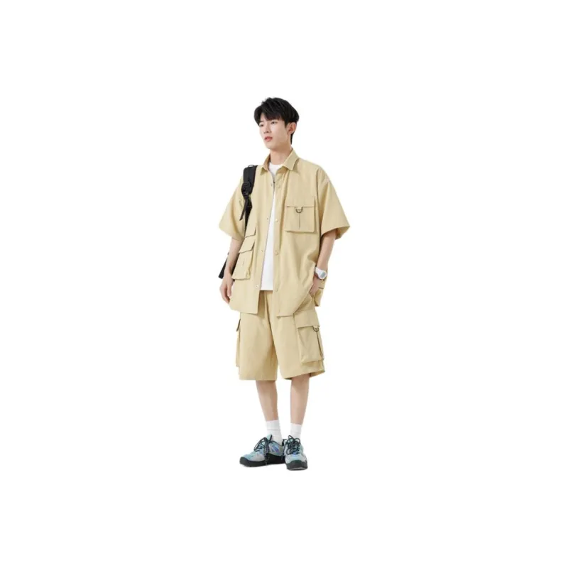 Anyveiw Shirt Matching Set Unisex-16