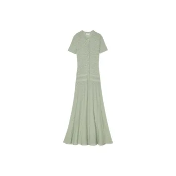Sandro Open knit Maxi Dress
