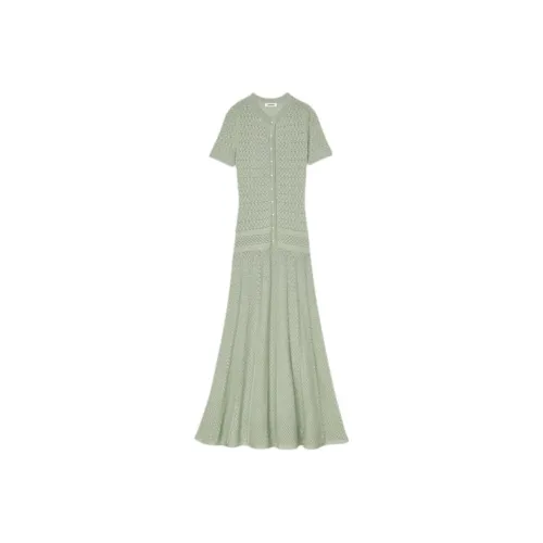 Sandro Open knit Maxi Dress