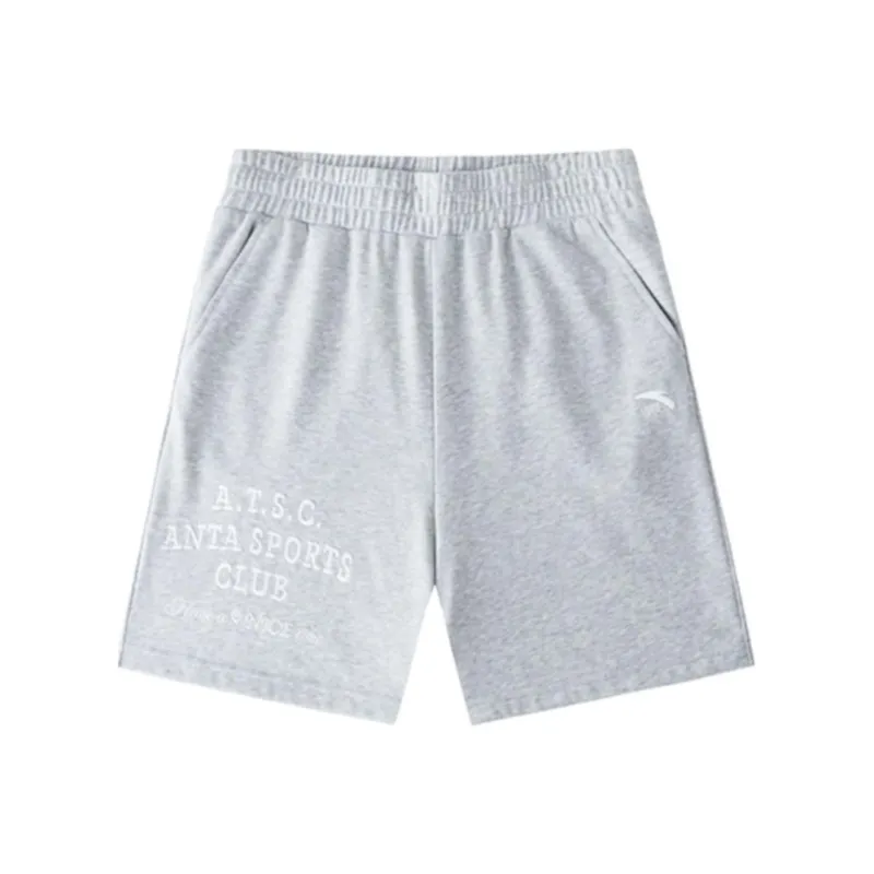 Anta Life Collection Casual Shorts Women's Gray Heather Gray-0