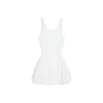 MODULER XIACHUAN Sleeveless Dress Women's White