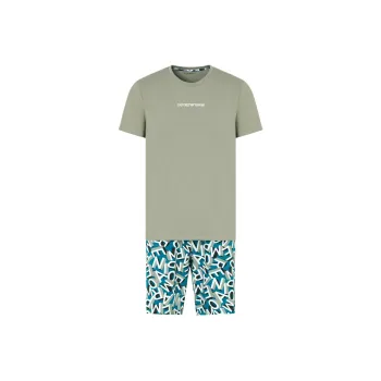 EMPORIO ARMANI Pajama Set Men's Matcha