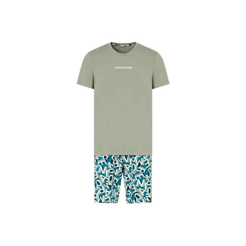 EMPORIO ARMANI Pajama Set Men's Matcha-0