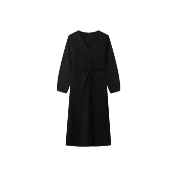 THE SEA LIFE Long Sleeved Dress Women's Black Mage