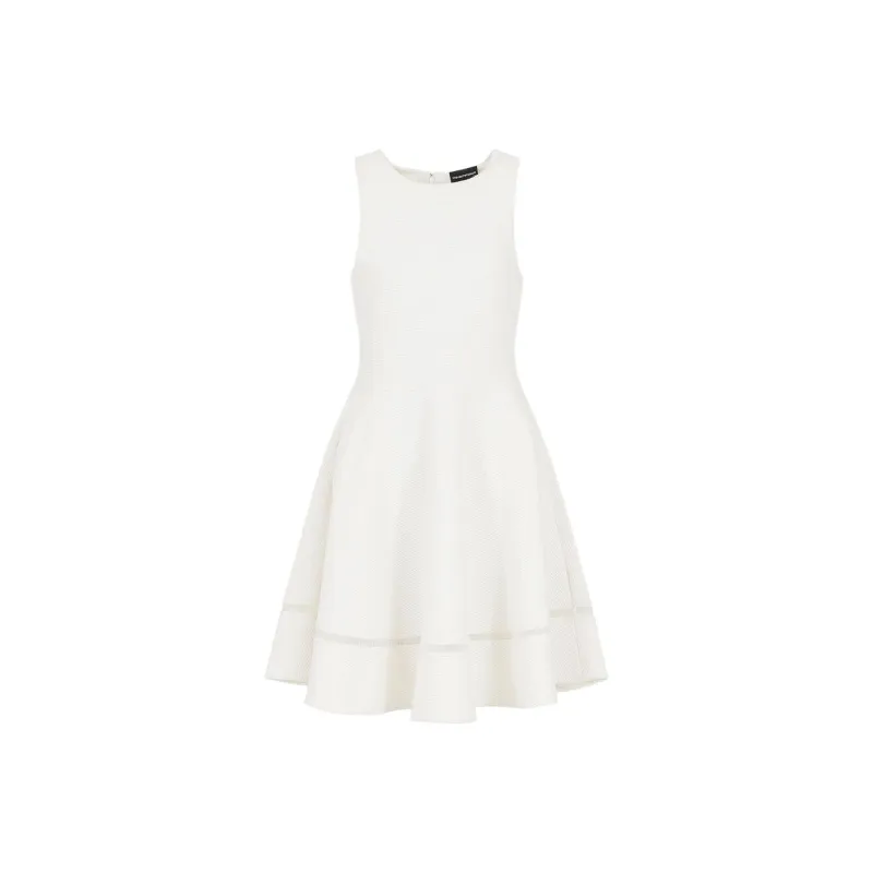 EMPORIO ARMANI Ottoman Jersey Flared Dress-0