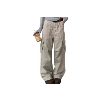 PLUSONEONE+ Cargo Pants Women's Apricot