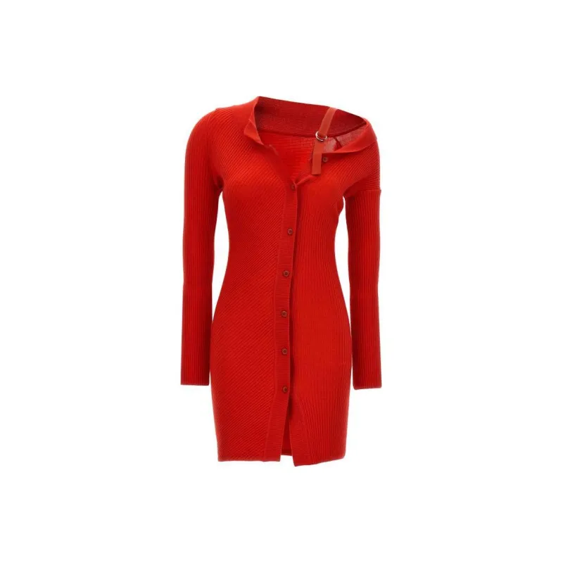 Jacquemus La Robe Maille Colin Minidress-0
