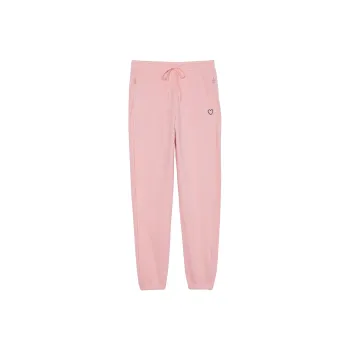 Victoria's Secret Cotton Fleece Jogger Sweatpants/Pink Knitted Sports Pants Women's Pink