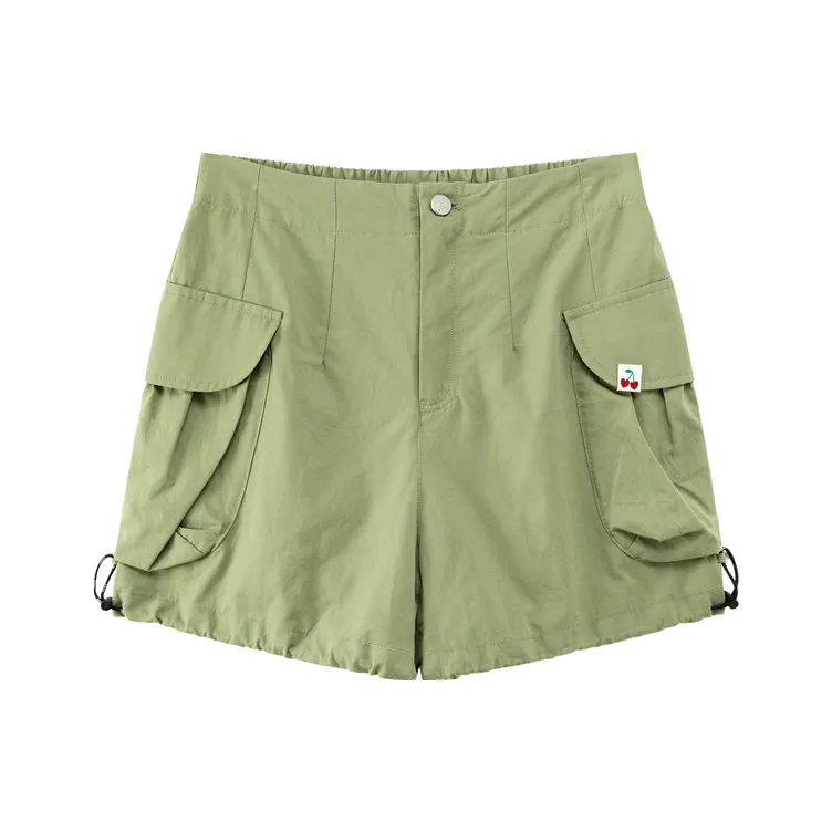 CHUU Casual Shorts Women's Army Green-0