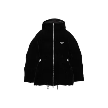 PRADA Velvet Puffer Jacket