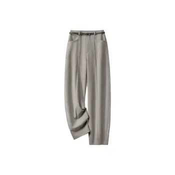 IHIMI Casual Pants Women's Flower Yarn Green