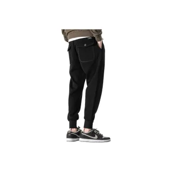 GTHOMME Knitted Fabric Casual Pants Unisex