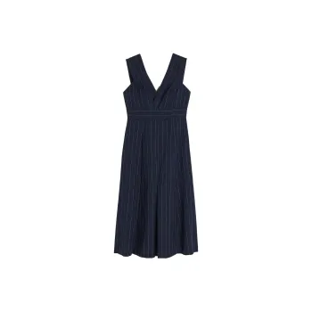 H&M Sleeveless Dress Women's Dark Blue