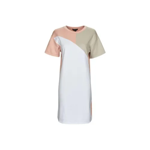 ARMANI EXCHANGE Short Sleeved Dress Women's White