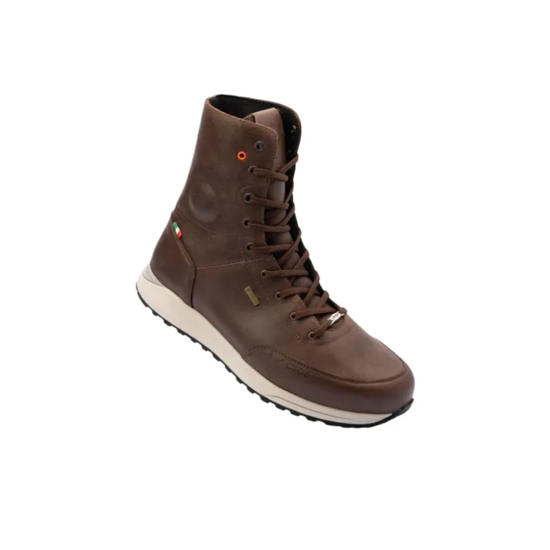 CRISPI Knee High Outdoor Boots Unisex Coffee-1