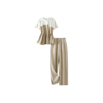 IHIMI Casual Suits Women's Kou+Khaki