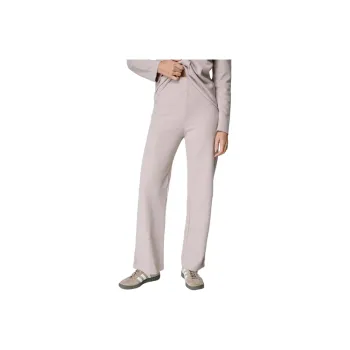 NASTY GAL Knitted Trousers Knitted Sports Pants Women's Stone Color