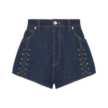 Alexander McQueen Casual Shorts Women's Blue