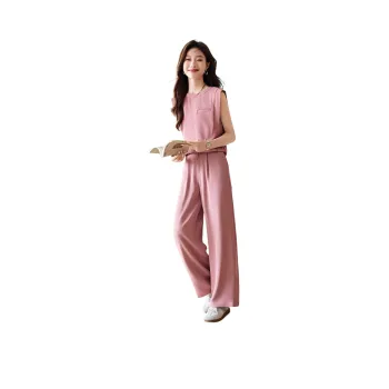 Mo Han Yi Mei Casual Suit Women's Pink
