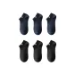 Black 3 Navy Blue 3 Pack